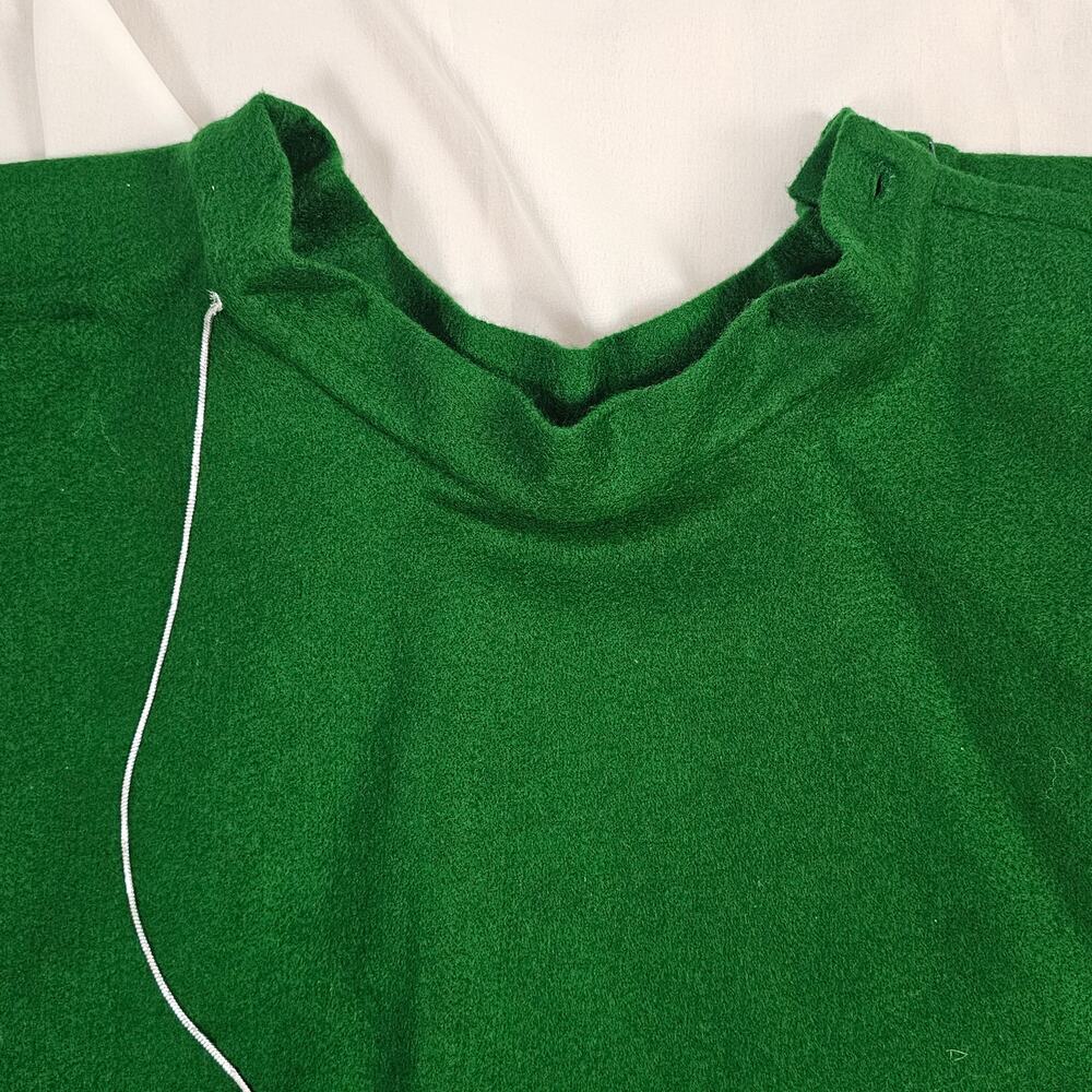 Retro green felt poodle circle skirt 1950s sock hop Halloween Grease LXL - Picture 3 of 9